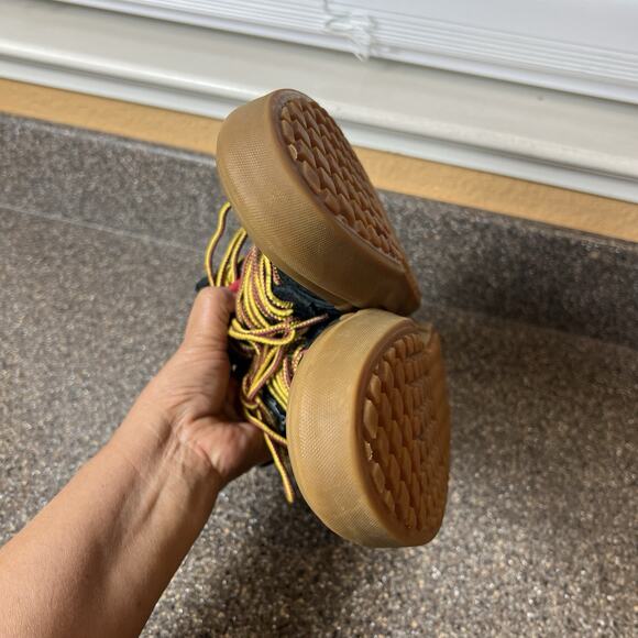 Vans Shoes Mens 6.5 Ultrarange Heiq Eco Dry Black Suede Sk8 Hi Gum Sole Womens 8 - Picture 7 of 11